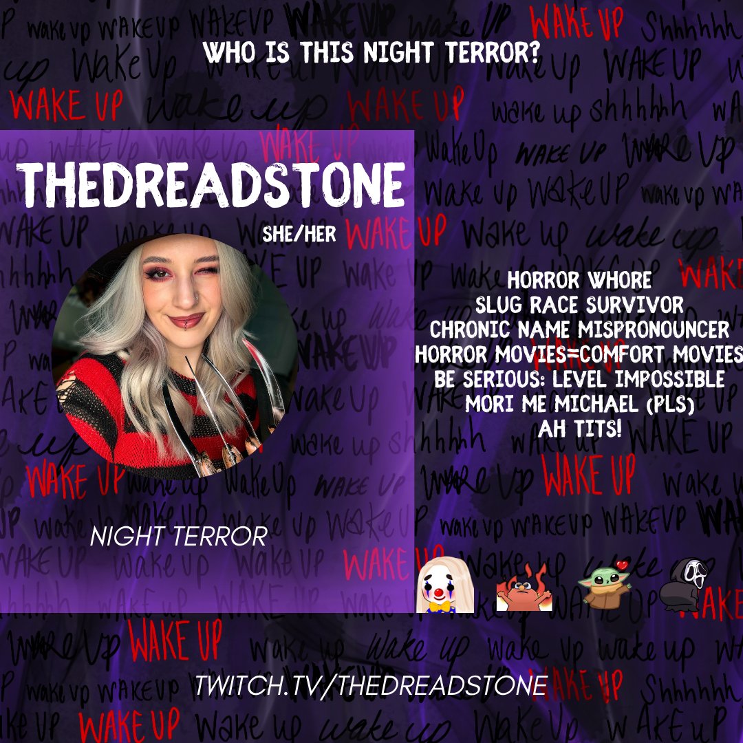 Nightmare Network Scream Team | 𝕨𝕒𝕜𝕖 𝕦𝕡 tweet media