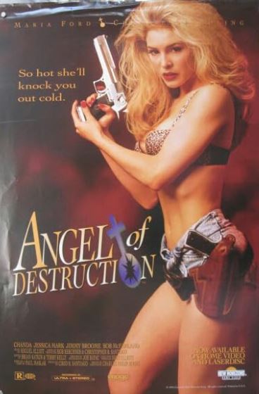 FilmsQuirky's tweet photo. #AngelOfDestruction (1994)
When a rock star is stalked by a psychotic fan, undercover cop Brit Alwood is called in to help. But when Brit's kid sister Jo finds out about the crime, she sets out for revenge.
#GirlsWithGuns #MariaFord #FilmX 📽️ 🎬 https://t.co/b8Ys0KCc9V