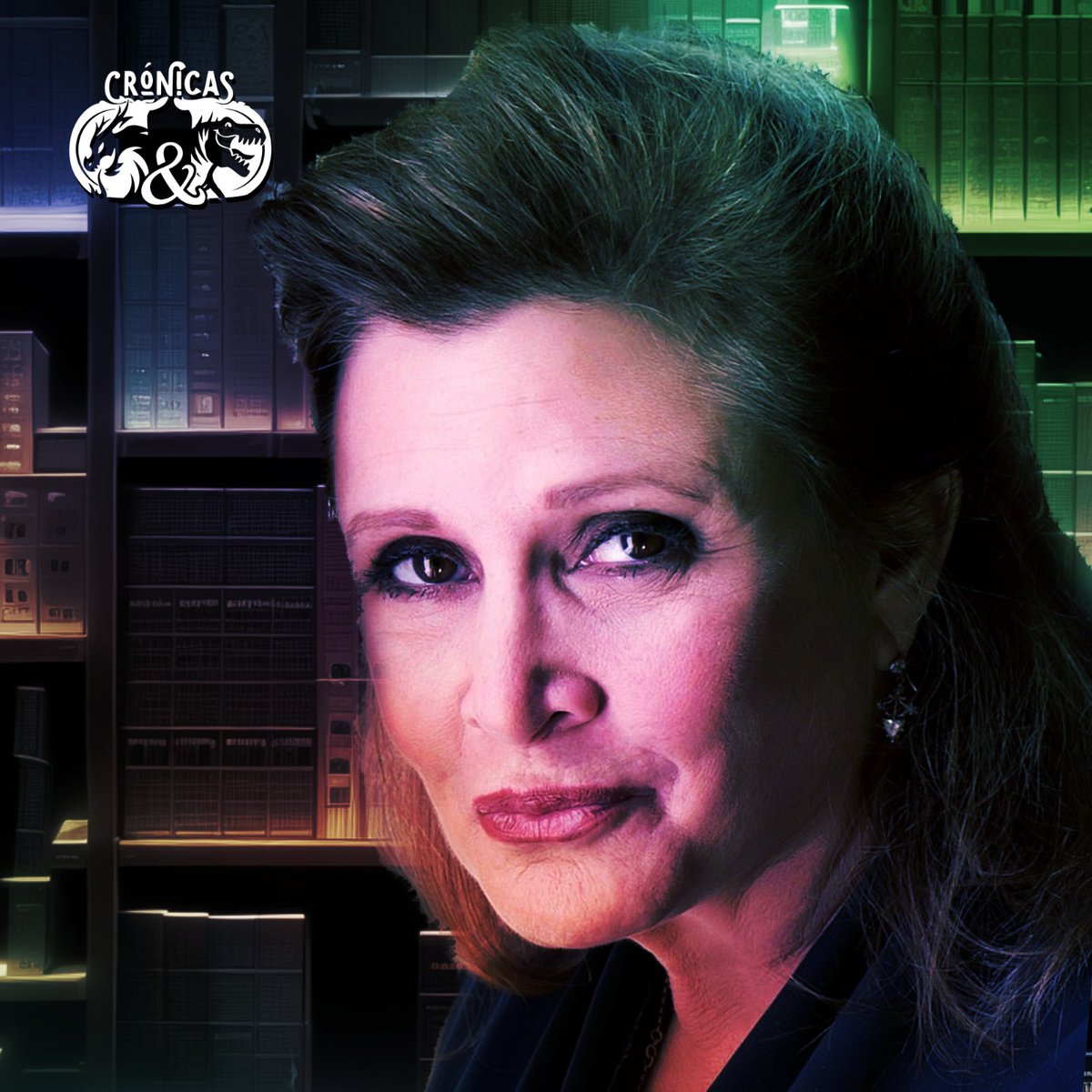 CronicasDyD's tweet photo. #EfemérideDelDía
Un día como hoy pero de 1956, nace #CarrieFisher, actriz y escritora estadounidense, conocida por su papel icónico como #LeiaOrgana en #StarWars. Fue, además, una aclamada guionista y #ScriptDoctor (y princesa y general).
#YoDisfrutoLeer con #CrónicasDyD 🐉📚🦖 https://t.co/0pmpuZXgd7