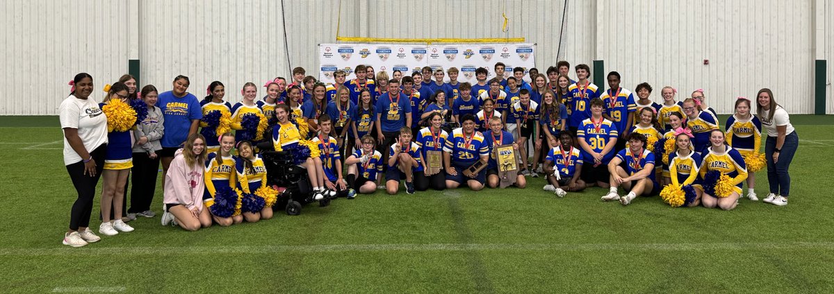 Congratulations to the Carmel Greyhounds they are the 2024 Unified Flag Football State Finals Runner-Up! 

<a href="/ChampsTogether/">Champions Together</a> <a href="/carmelathletics/">Jim Inskeep</a>