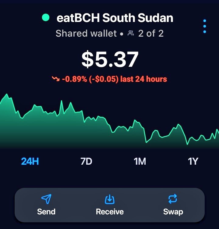 eatBCH South Sudan tweet media