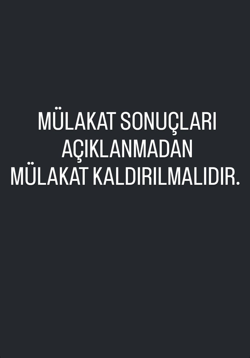 #mülakat #danıştay #yusuftekin #kpss #sonuç #meb #RecepTayyipErdoğan #mülakatkaldırılsın