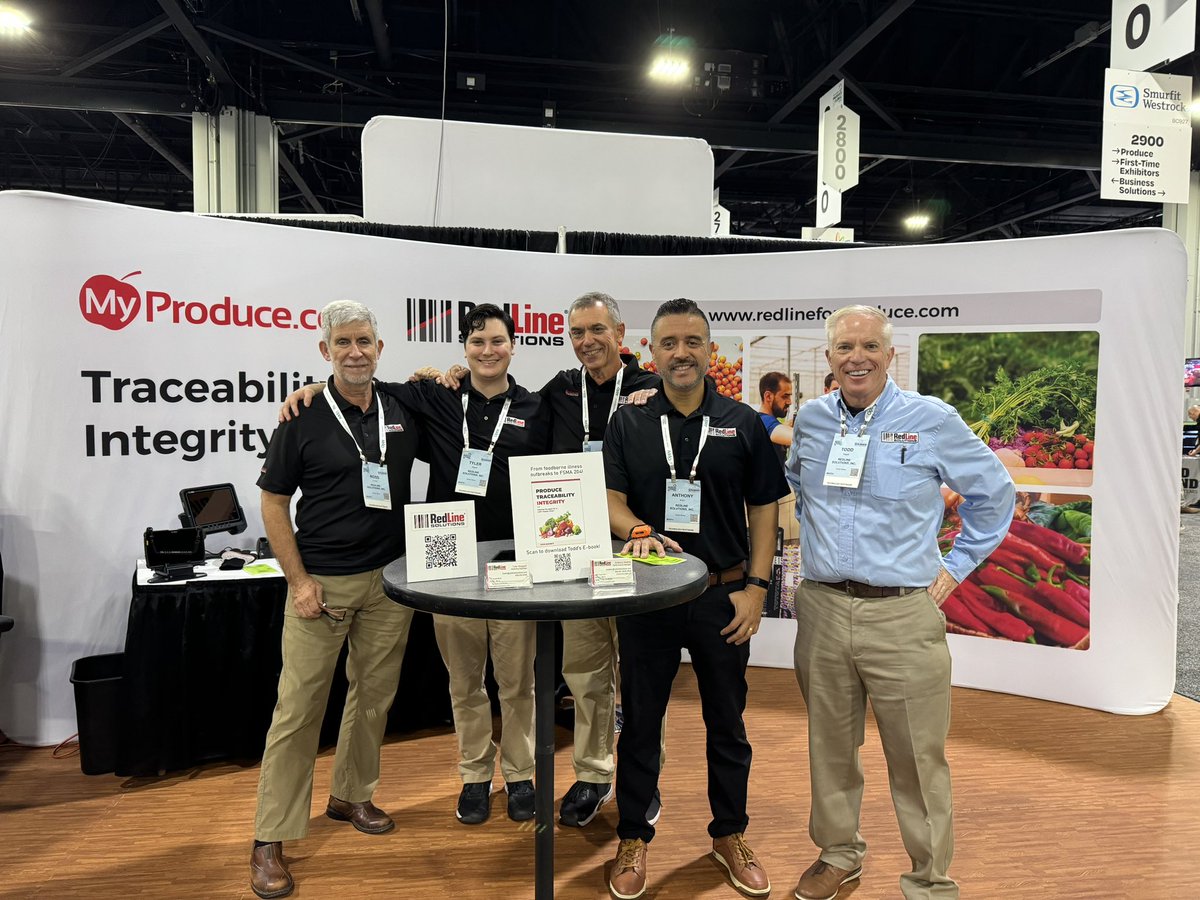 RedLineProduce's tweet image. The RedLine Solutions team @GPFS2025