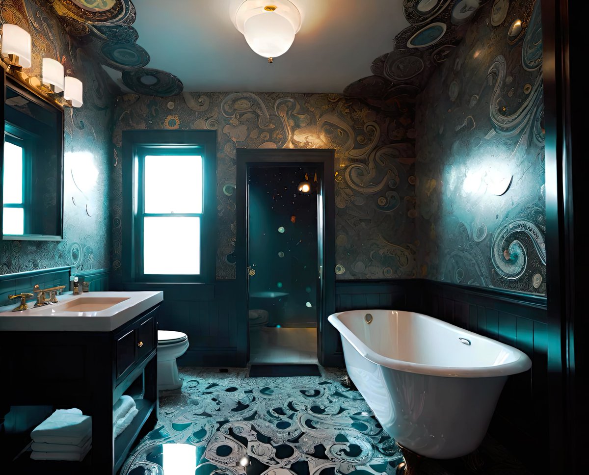 xalieri's tweet image. Houses of Night and Day, set 9. 2 of 3

#HouseofDay #InteriorDesign #LightingIssues #LessThan #CozyComfort #IComeHereForTheAmbience #WeirdArt #PsychologicalLandscape #ImSureItMustMeanSomething

#DarkArts #DigitalArt #AIAssistedArt #AIArt #WomboDream #StableDiffusion