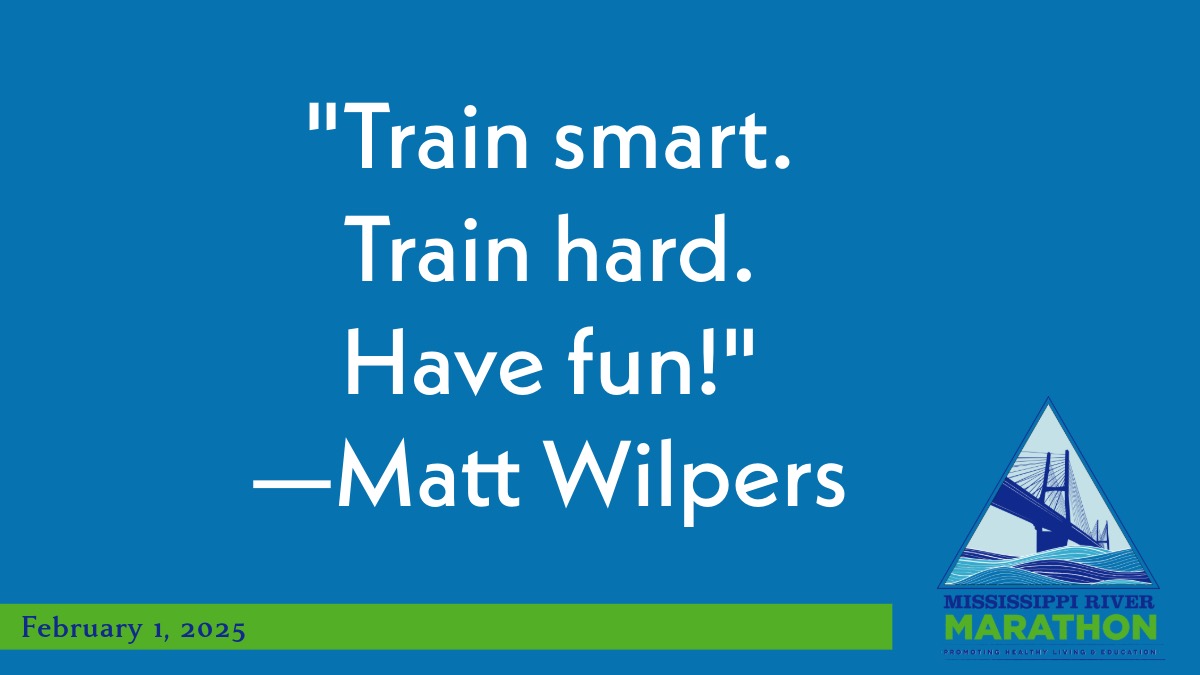 MSRivMarathon's tweet photo. 🌟 Motivation Monday 🌟
Your journey to the Mississippi River Marathon is more than just about crossing the finish line—it’s about enjoying the process, challenging yourself, and making every mile count. Ready to put in the work? Register today https://t.co/7zQl3HYZ9F https://t.co/mArFyGMmeH