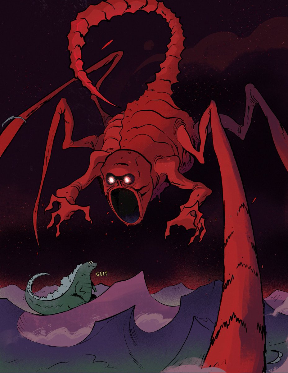 「Somethings wrong with my Godzilla game. 」|Alan Cortesのイラスト