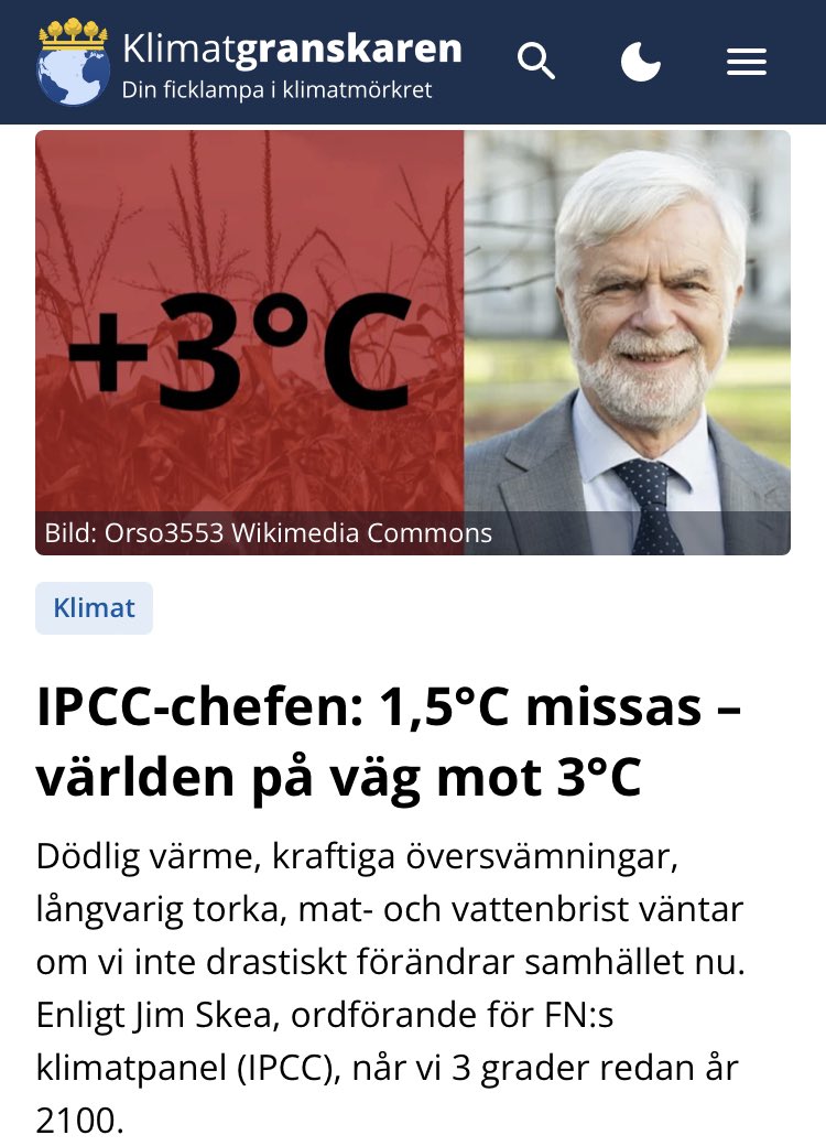 Klimatgranskaren tweet media
