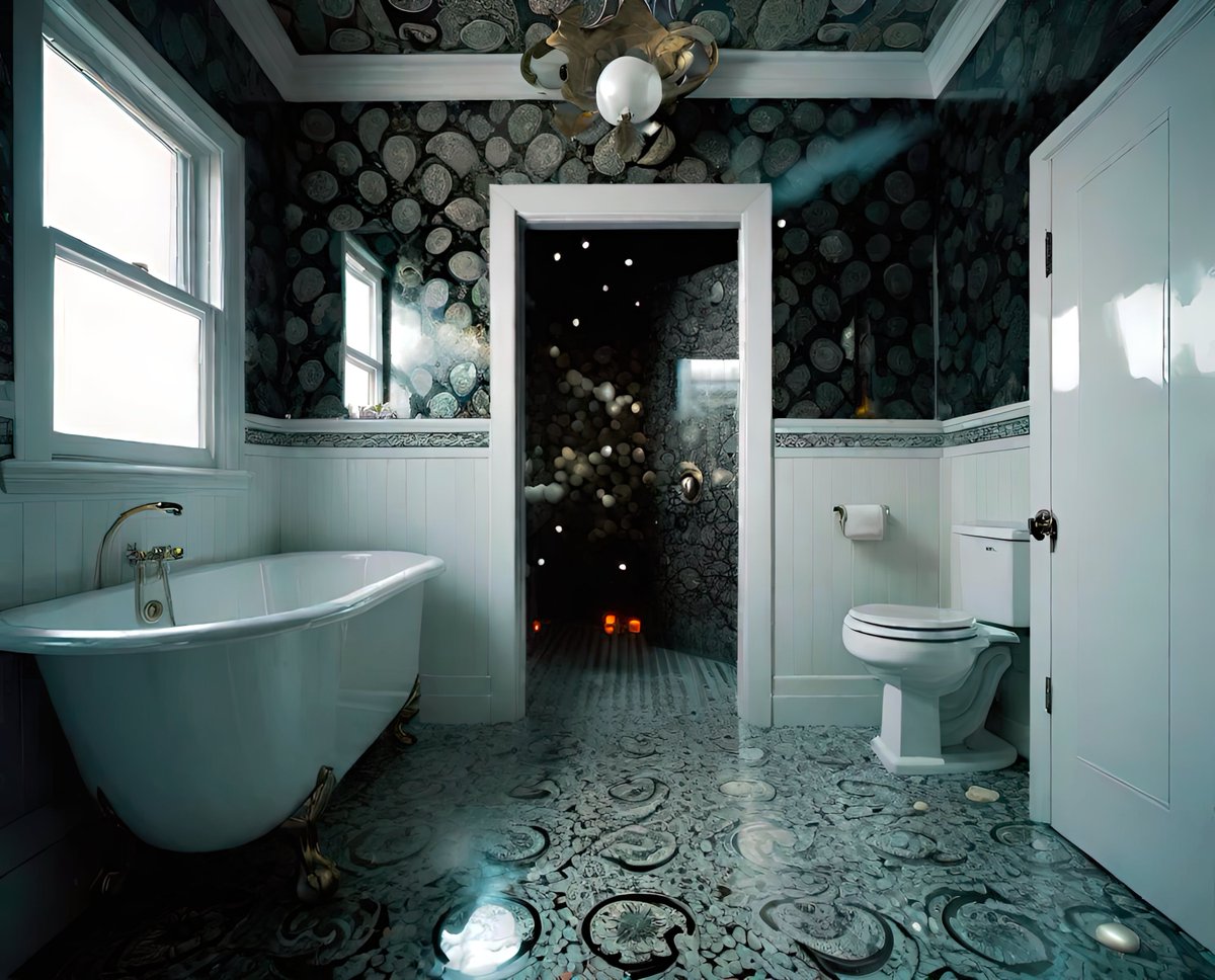 xalieri's tweet image. Houses of Night and Day, set 9. 3 of 3

#HouseofDay #InteriorDesign #LightingIssues #LessThan #CozyComfort #IComeHereForTheAmbience #WeirdArt #PsychologicalLandscape #ImSureItMustMeanSomething

#DarkArts #DigitalArt #AIAssistedArt #AIArt #WomboDream #StableDiffusion