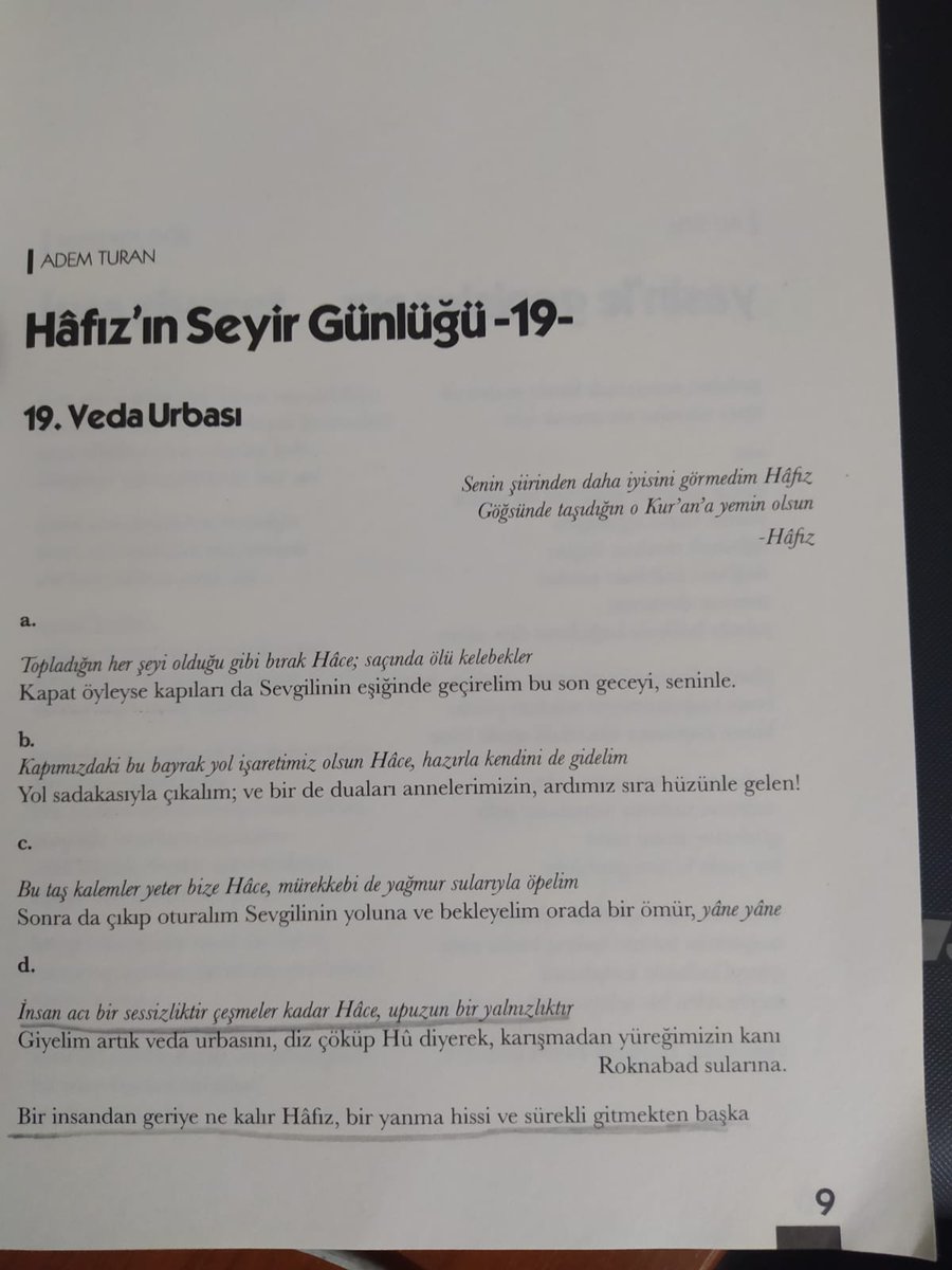 Yitiksöz Dergisi, 24. Sayı, Sayfa 9