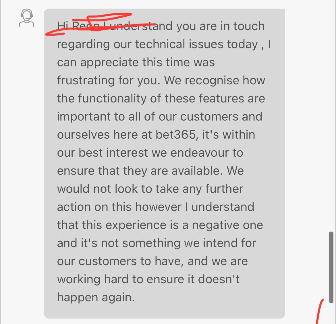 flashysparks's tweet photo. @bet365help DICKHEADS!!! NO ONE USE BET365, LETS GO TO PADDY POWER!! https://t.co/gE4DVQBLxj