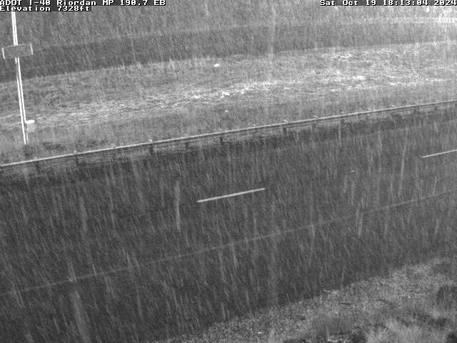 Rain has changed to wet snow above about 7000 feet in the Flagstaff area, as of 615 PM MST, especially west and north of Flagstaff. Nothing sticking yet, but time to look sharp and slow down. #azwx
