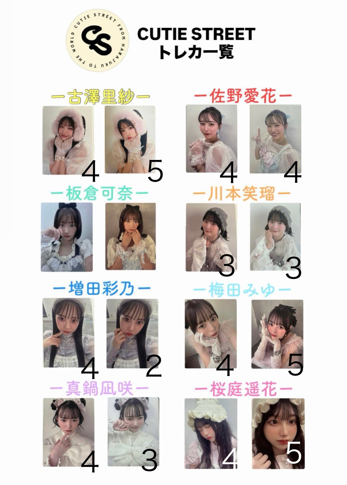 トレカショップ 大阪 梅田 cutie street キュースト 梅田みゆ