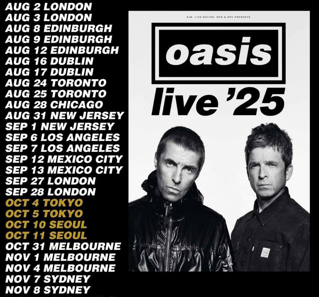 jisunqpawrk's tweet image. jisung 2025 solo schedule :
□ watching oasis live '25
