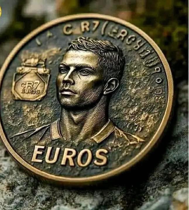 darlinwealth's tweet image. Portugal launches a €7 coin in honor of football legend Cristiano Ronaldo 🐐