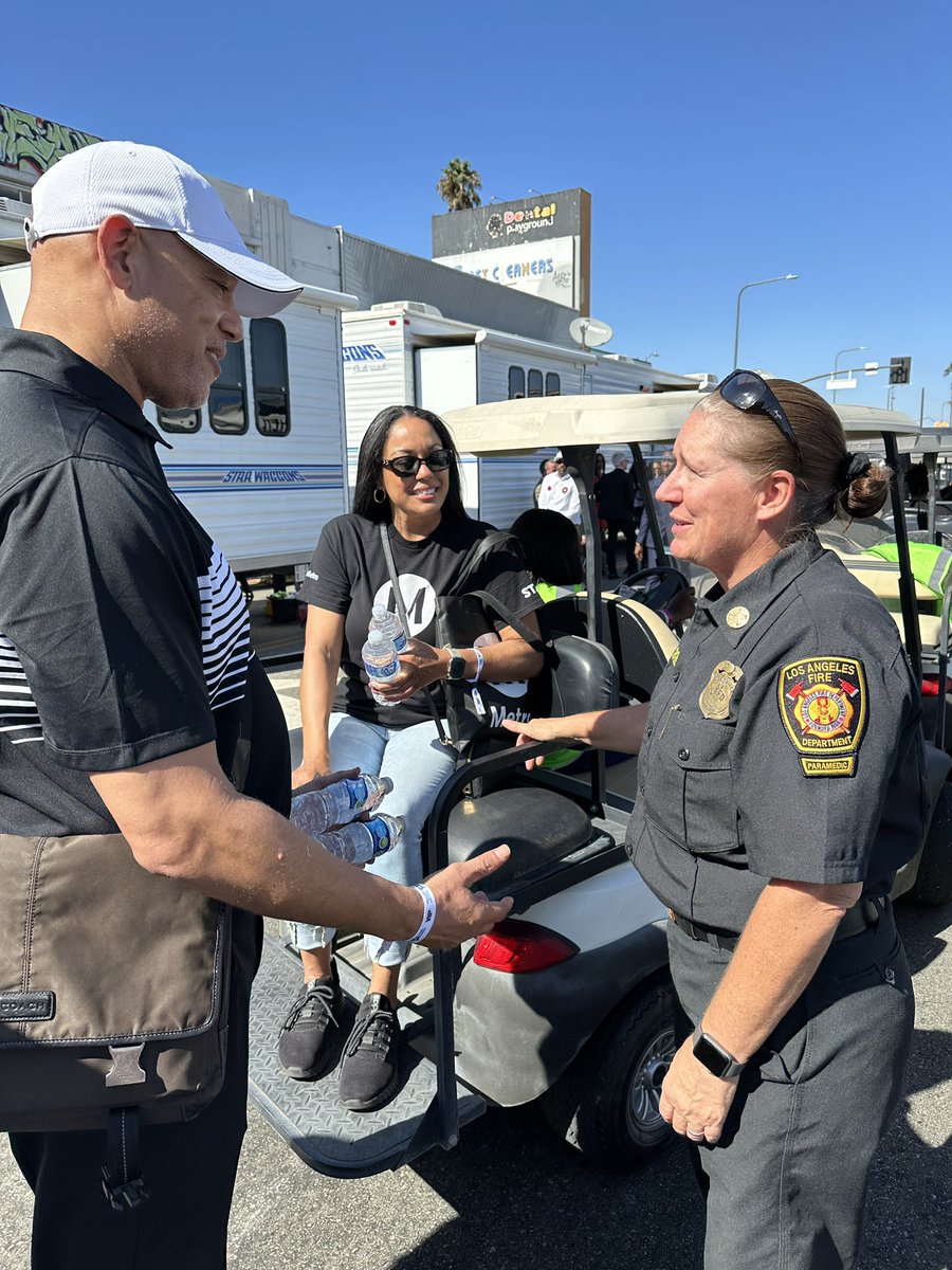 LAFDChief's tweet image. A great day spent with so many members of our communities at @tasteofsoulla Thank you to the dedicated volunteers and event sponsors who make this possible. The positive energy and community pride was fantastic. #lovela