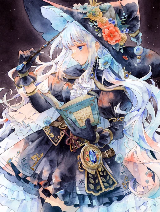 びびb...?#透明水彩 