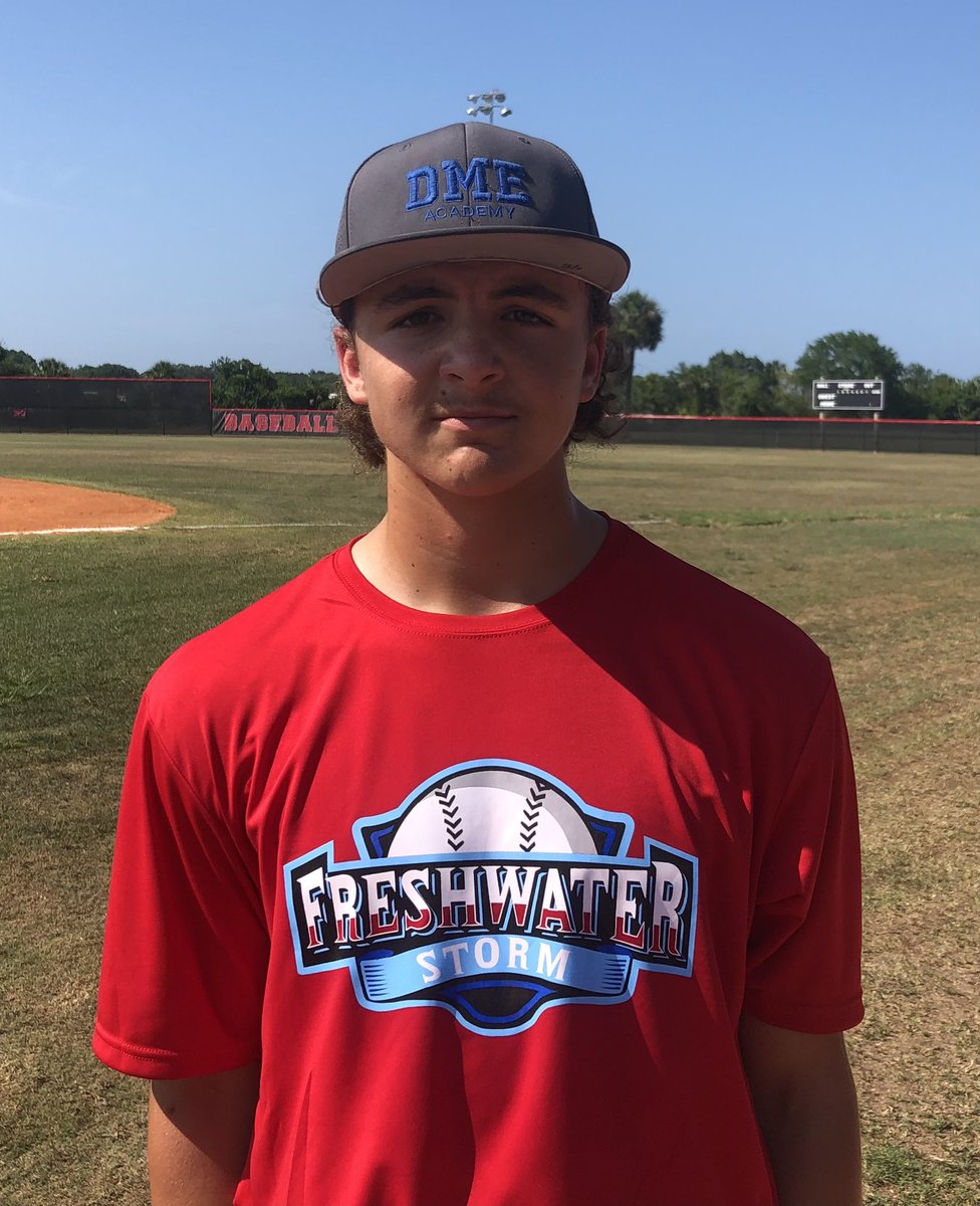 PrspCntSports's tweet photo. Anthony Panetta is a 28 RHP worth following. He threw an inning in relief for the Freshwater Storm at PG-St. Augustine today and punched out the side on 12 pitches while running his FB up to 86. https://t.co/NUYJiGbf6t
