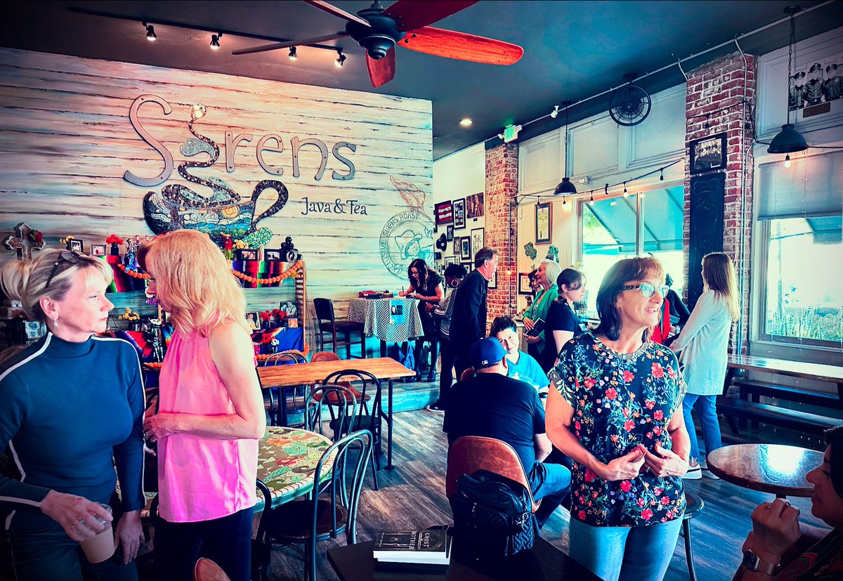 Wishing #author Kelly Dwyer a #warmwelcome to the #community for a #book signing and reading at Siren's Java &amp; Tea  House in San Pedro, CA for her new book GHOST MOTHER