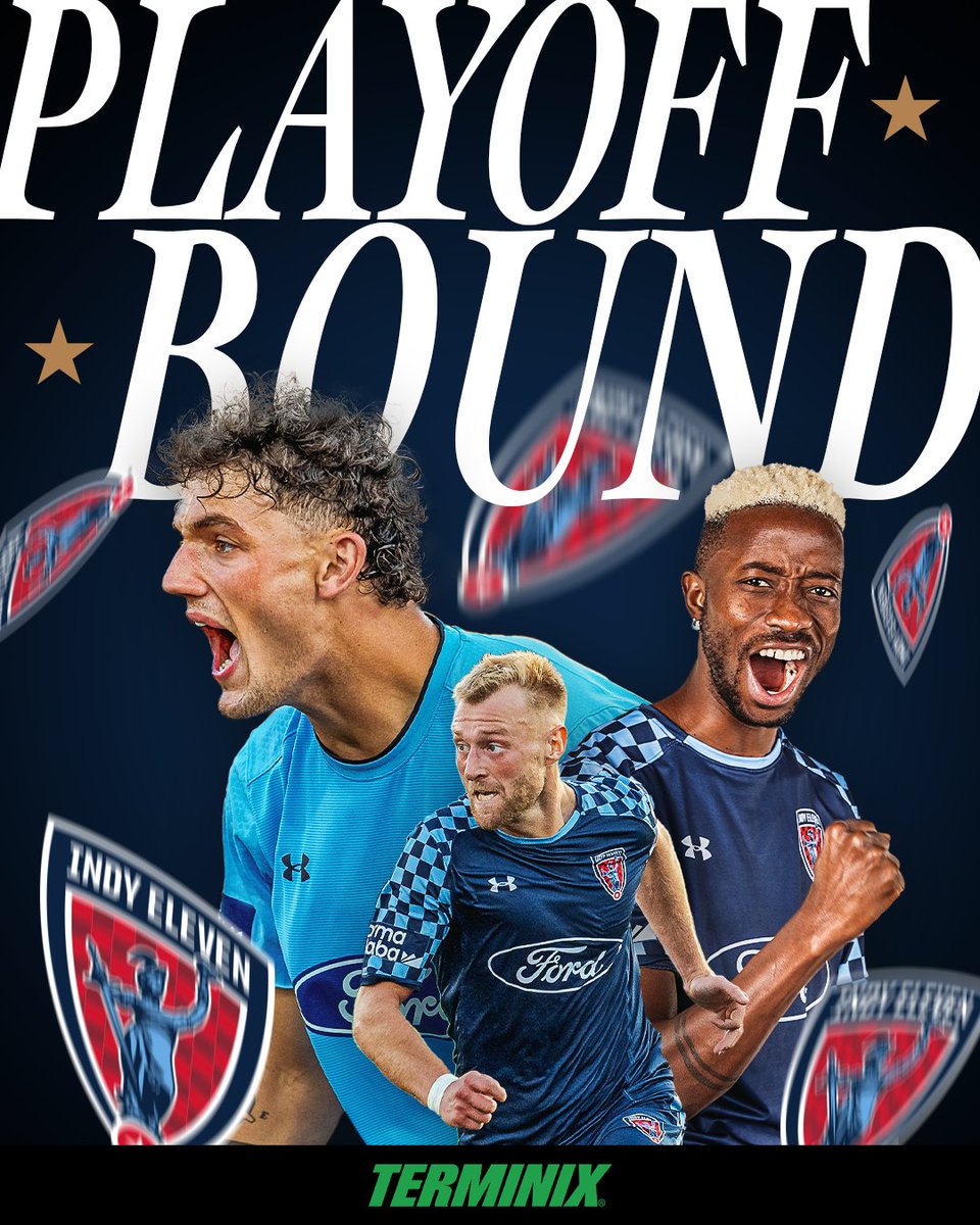 The Boys in Blue are 𝙗𝙖𝙘𝙠 🔵

<a href="/IndyEleven/">Indy Eleven</a> has clinched a spot in the 2024 USL Championship Playoffs, presented by <a href="/Terminix/">Terminix</a>!

#USLPlayoffs