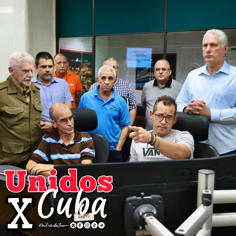 Colina_CTCuba's tweet photo. 🇨🇺 #Cuba. No hay descanso, se trabaja duro para restablecer paulatinamente el Sistema Electroenergético Nacional. Juntos podemos. #UnidosXCuba 
#JuntosPorVillaClara https://t.co/F4Pdwduohg