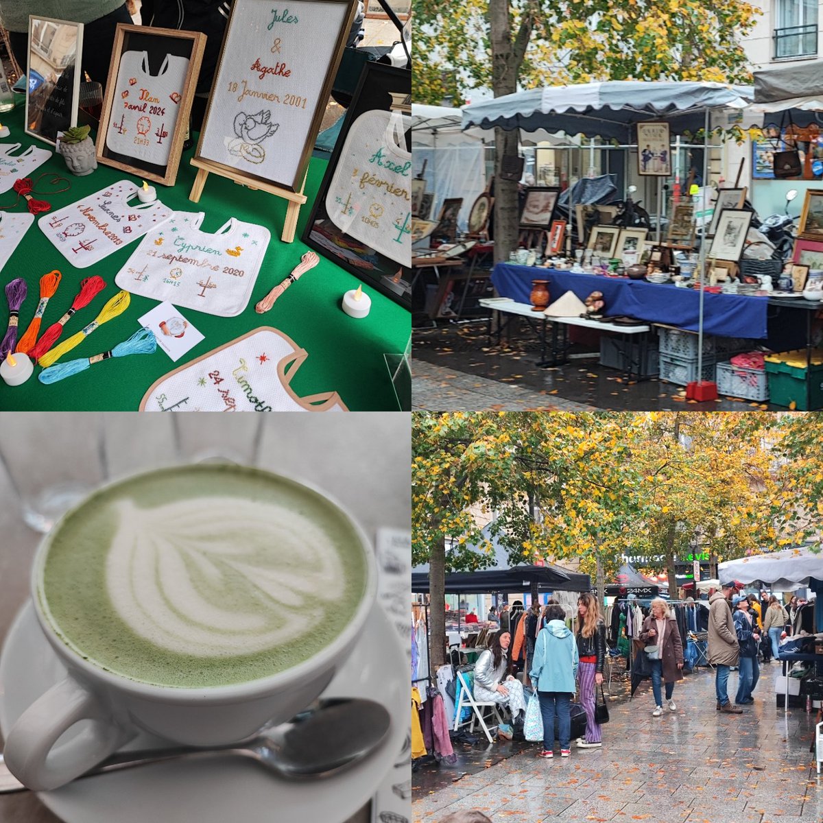 Carline_LN's tweet photo. Brocante #PlaceDeLevis bravo aux organisateurs 👏🏾☔🍂🍁🍵 

@Mairie17 @geoffroyboulard @Pflogereau @LedranCh #Paris17 #LegendreLevis https://t.co/kgbOL9Sw69