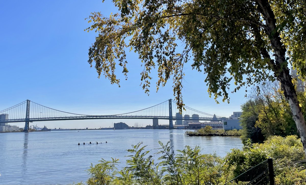 Philly was beautiful today