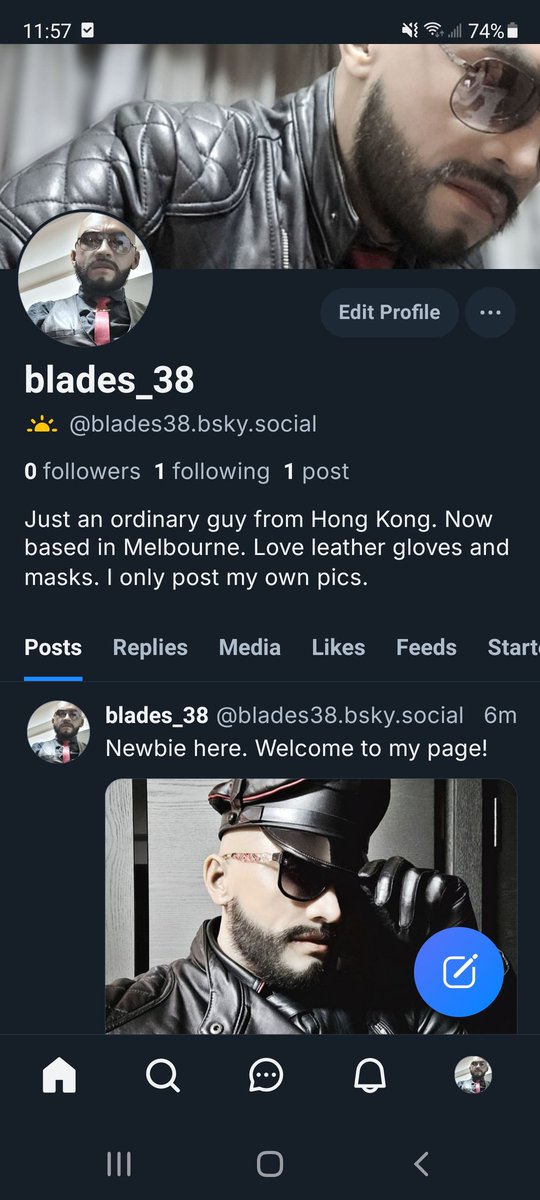 Not posting heavily on either platform... but welcome to join me there if you want