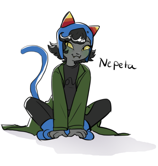 cvntearabbit's tweet photo. drew nepeta based off of memory as someone who was a homestuck fan more than 10 years ago (might do more trolls) https://t.co/BTbQtD9XXW