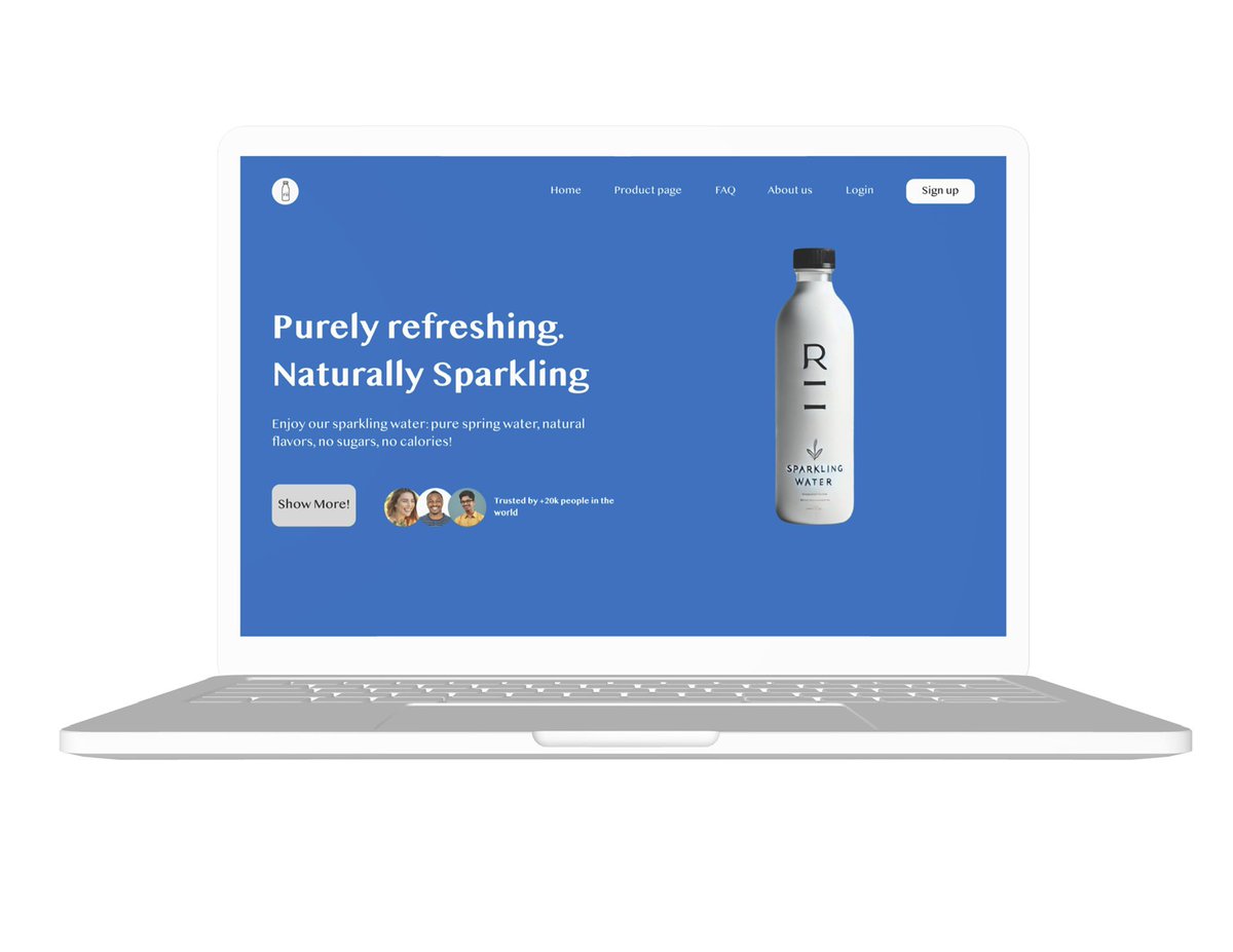 Ui_kiekie's tweet photo. Rii sparkling water;
Purely refreshing,
Naturally Sparkling.
#Landingpage #uidesign #uiux #uidesigner #localbusiness #design #ui #u× #website #app #design #uidesign #uxdesigner #udesign #uitrends #app #interface #figma #mockup #dribble #behance https://t.co/zHNcnzug8Z