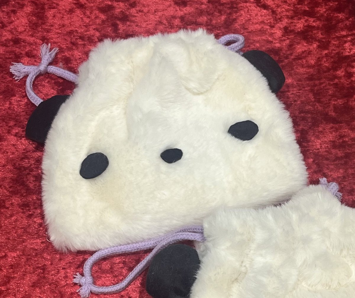 mimimi_tsuno's tweet photo. パンダ巾着くん、絞ると小籠包っぽくなって好き https://t.co/neKVzVJuwT