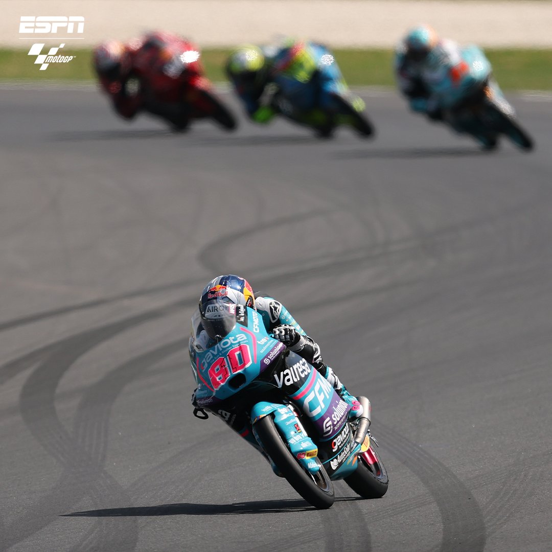 MotoGP_ESPN's tweet photo. Descripción gráfica de cómo se ve #Moto3 desde la aparición de David #Alonso. 🥇 https://t.co/zxdJ5QnsWO