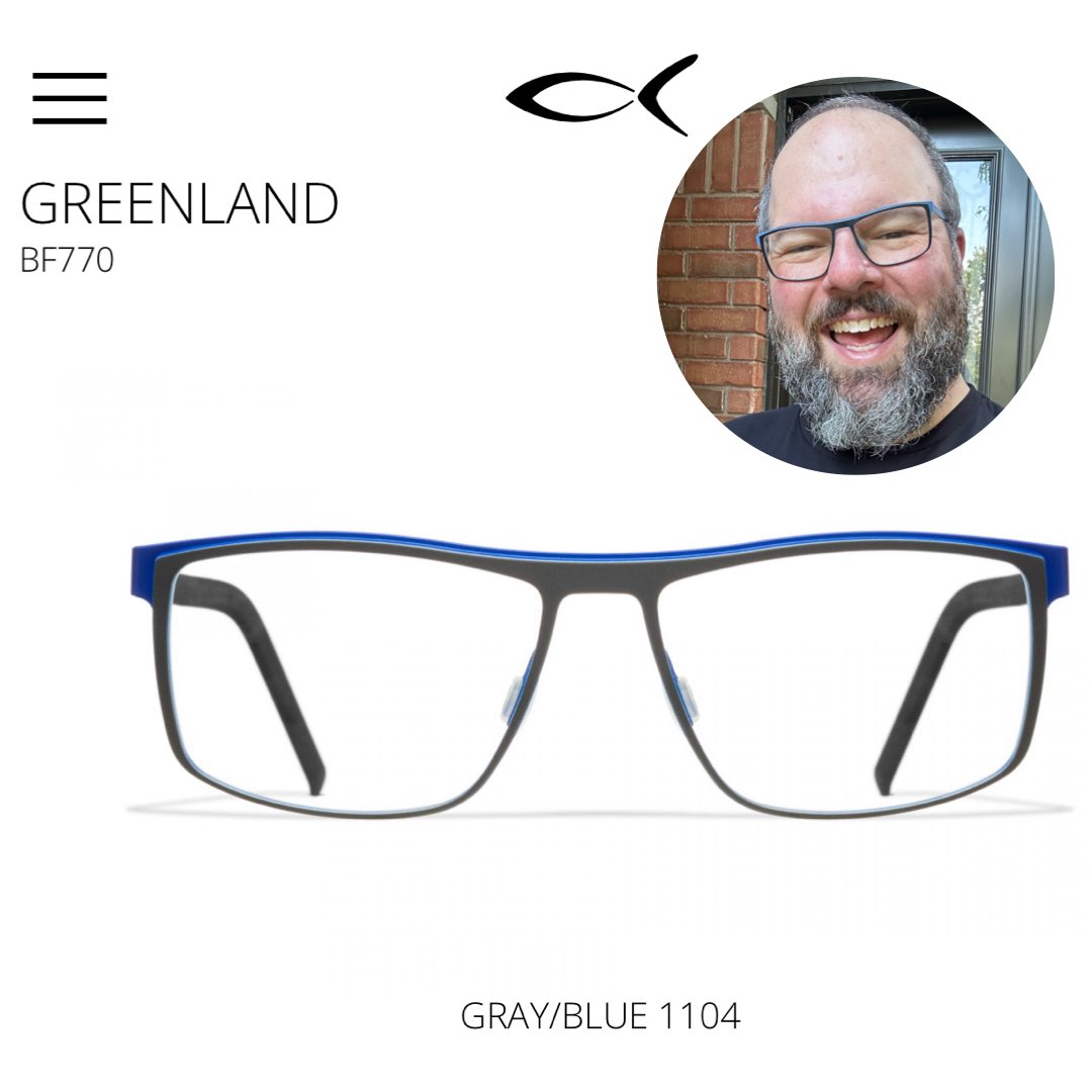 VoiceoverCop's tweet photo. I often get asked on #TikTok about the glasses I wear, and today someone asked again. For those curious, I wear #Blackfin Greenland BF770 in Gray/Blue. I love them so much that I even bought a backup pair, just in case! Not only do they look great, but they’re also the most comfortable frames I’ve ever worn—hands down.
#Eyewear #Glasses #Specs #DesignerFrames #LuxuryEyewear #StyleEssentials #ComfortFirst #DailyEssentials #OpticalStyle #VisionCare #EyewearTrends