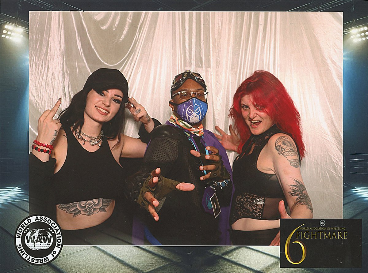 MrGrimezReal's tweet photo. The Ultimate Mother &amp; Daughter Team! @Saraya 

Happy Birthday Saraya Knight 
@RealsarayaK 

#Saraya #SarayaKnight #MotherandDaughterTeam #Wrestling #AEW #Cosplay #MrGrimezPoetWarrior #Norwich #September2024 #WWE  #Tattoos #FightingwithMyFamily #WAW #Fightmare6 #Multiverse https://t.co/sQ0K4bj4lw