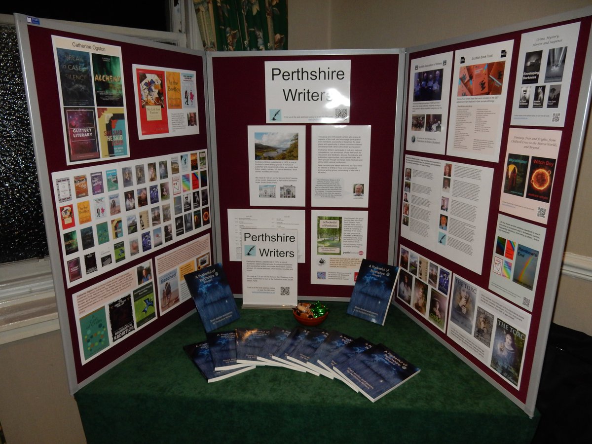 PerthshrWriters's tweet photo. Perthshire Writers took some time to celebrate the launch of A Pocketful of Perthshire Vol.2.  A lot of hard work by our anthology committee and a fantastic volume with a selection of writing from our members. https://t.co/PMDX9KzNe5