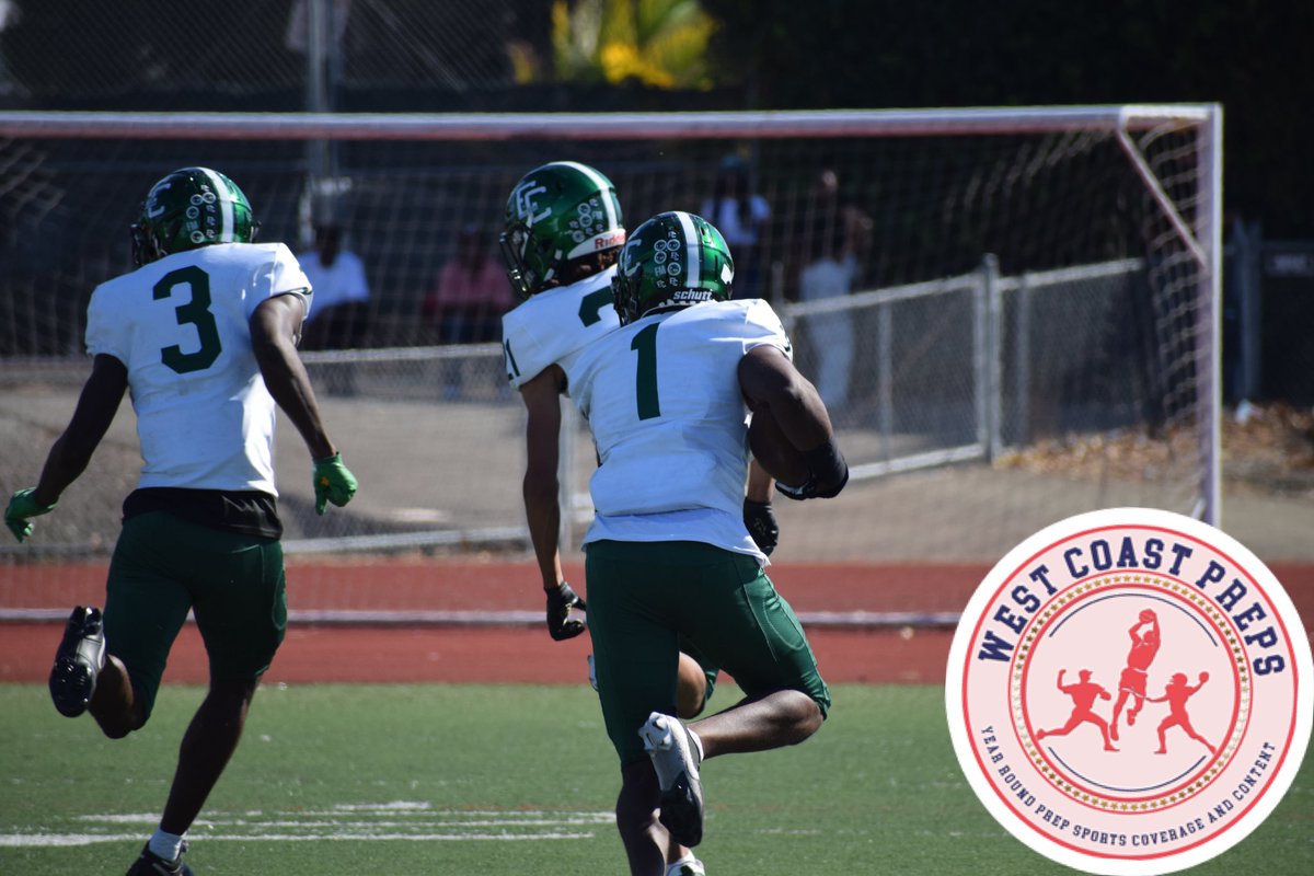 westcoastpreps_'s tweet photo. Scoop and Score!!

Senior Dameillo Bigbee scoops up a Salesian fumble, returning it 20 yards to the house!!

Gauchos score here on a punt return and fumble recovery, giving them a 14-7 lead with seven minutes left in the first quarter https://t.co/O8Wl5wo2IM