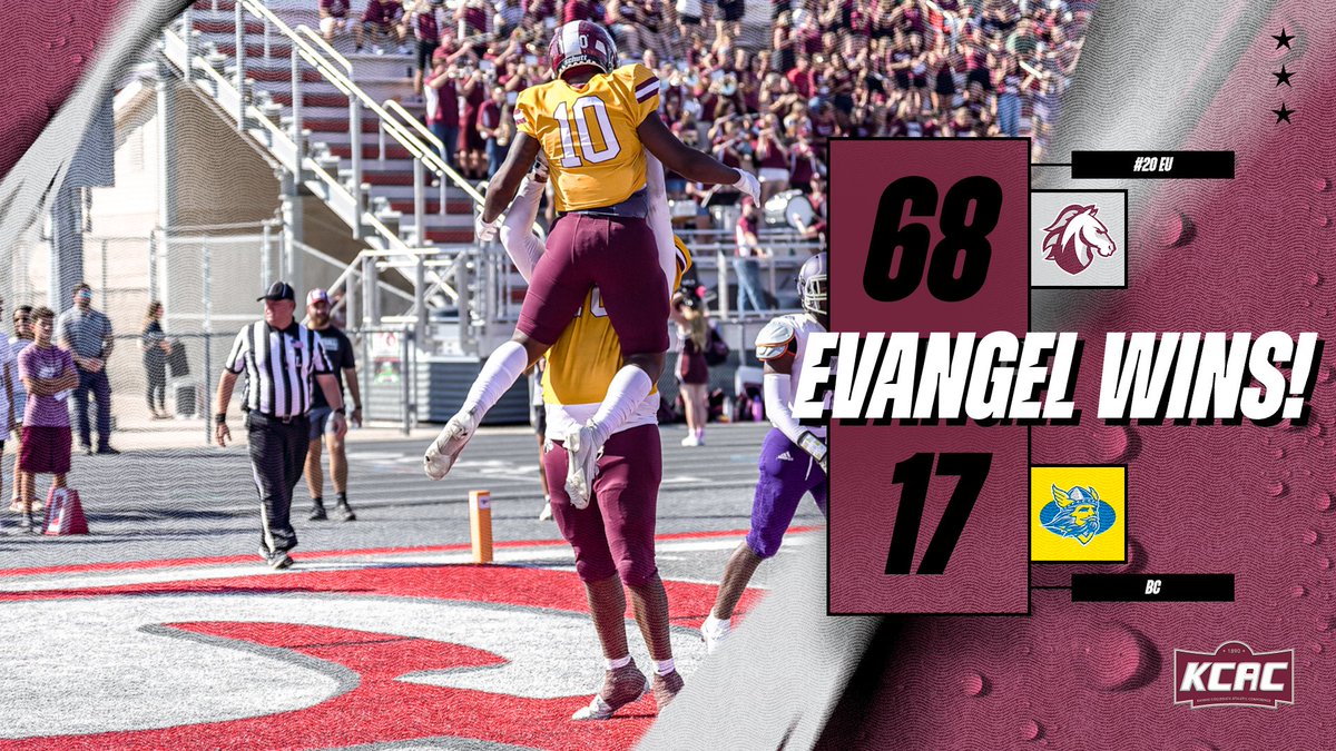 Evangel_FB's tweet photo. Another one in the books!

#CodeMaroon https://t.co/IrFXfCbkq5