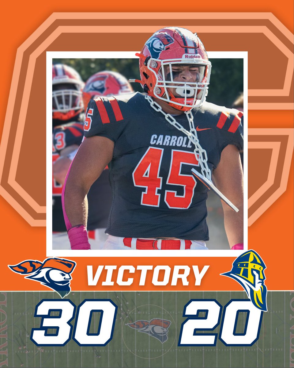FINAL

<a href="/piofootball/">Carroll U Football</a> defeats Augustana behind 238 passing yards from Charlie King in his first start of his career! #GoPios #d3fb