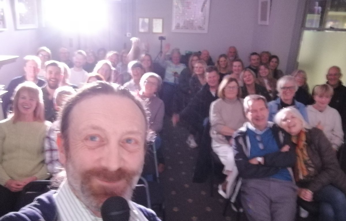 Richard Pulsford (@richardpulsford) on Twitter photo This was the lovely sellout crowd for tonight's performance of 'Richard Pulsford: Get Rich Quick' <a href="/FavershamFringe/">Faversham Fringe</a>
Thanks for coming along and I hope the person who admitted to having a fungal problem gets well soon!
#GetRichQuickComedian This was the lovely sellout crowd for tonight's performance of 'Richard Pulsford: Get Rich Quick' <a href="/FavershamFringe/">Faversham Fringe</a>
Thanks for coming along and I hope the person who admitted to having a fungal problem gets well soon!
#GetRichQuickComedian