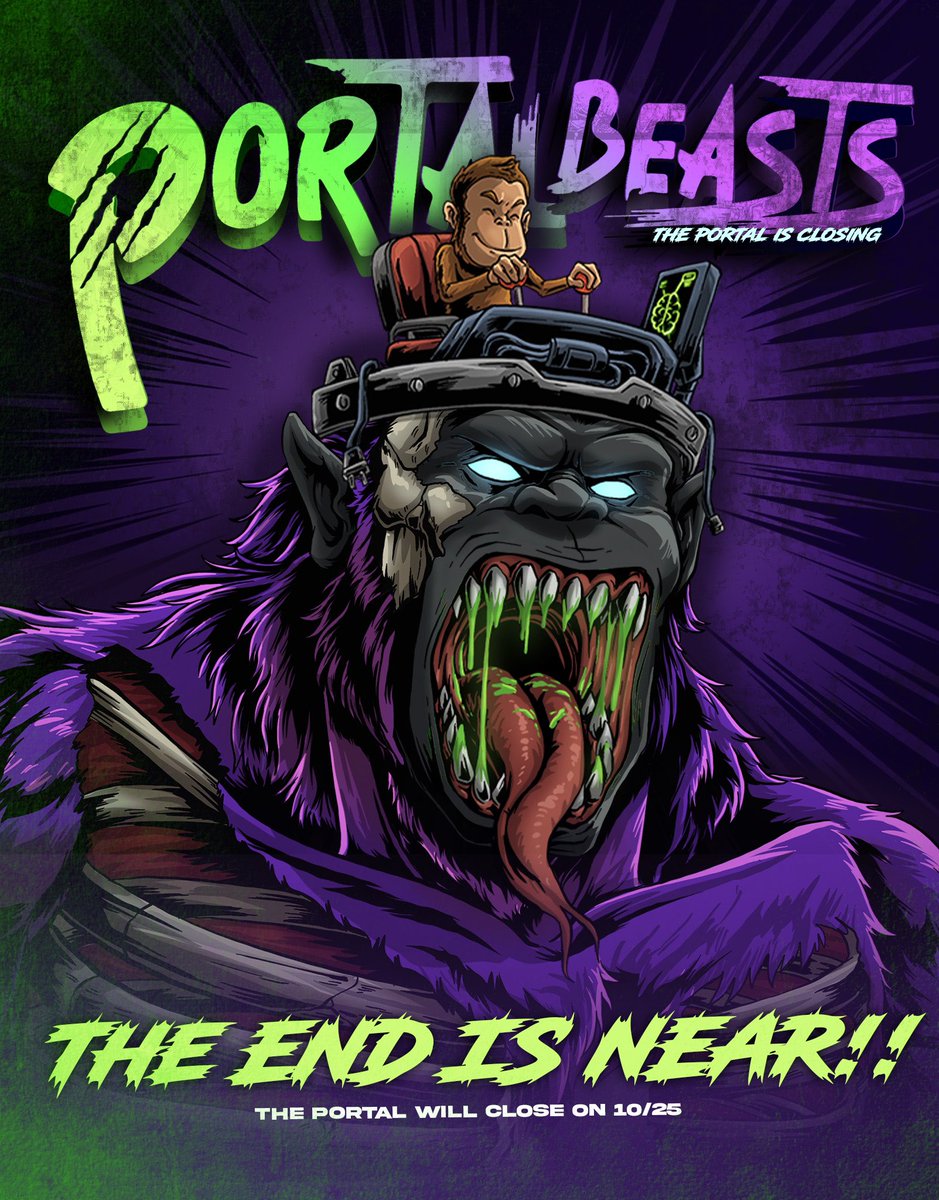 mnk3ylabs's tweet image. Are you sleeping on Portal Beasts?
Get in now before they mint out. 

@FluxInc_ is one of the most reputable names in the NFT space, with their utilities used by a multitude of projects including @mnk3ylabs 

Totally #MNKISH for the Beasts! 

#ApesTogetherStrong #OneTribe