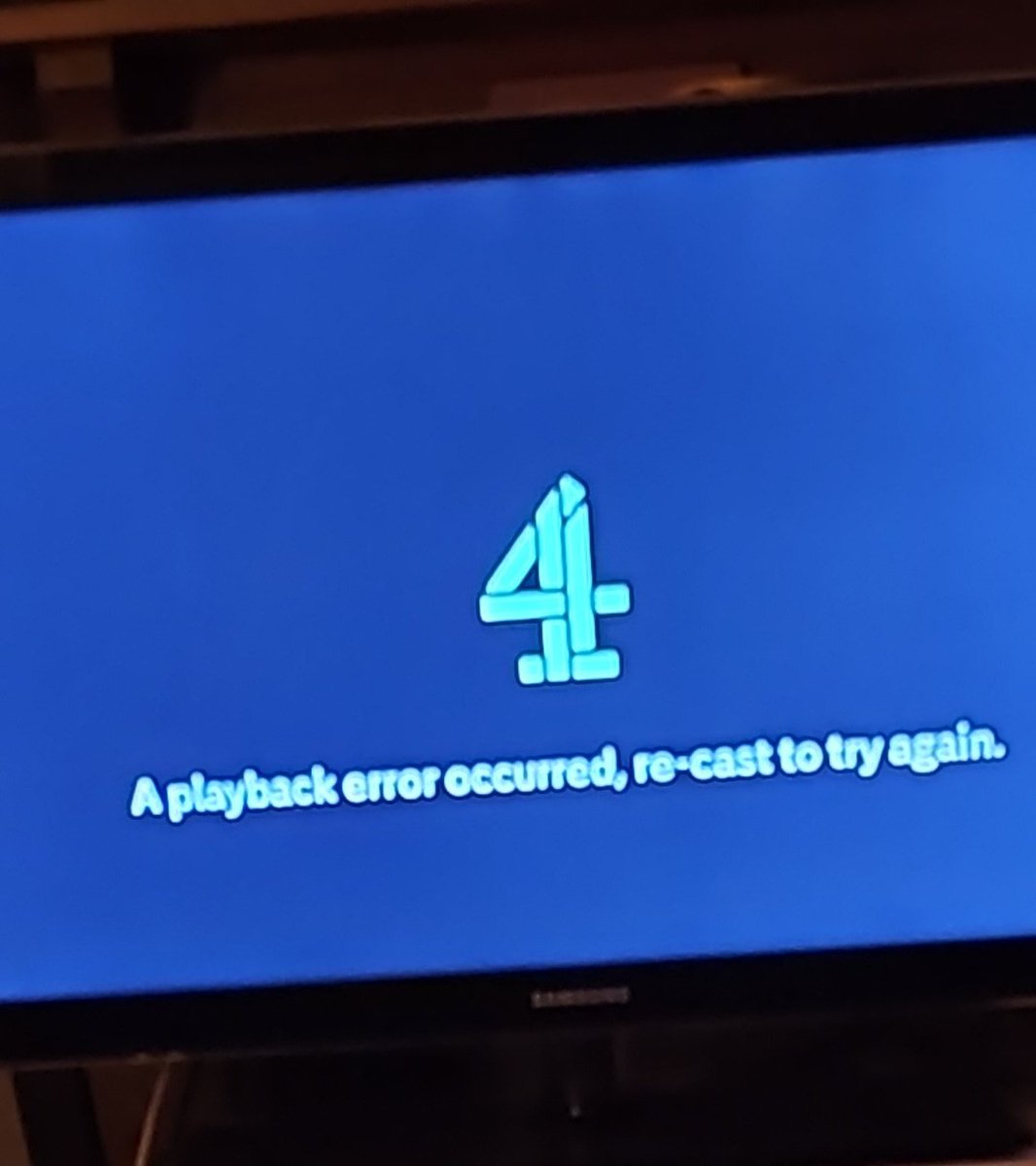 Becsum88's tweet photo. @Channel4, when is the google Casting issue going to be resolved? All I wanna do is catch up on bake off, and you don't allow an app on google tv... mighty annoying. https://t.co/FBLpQx2lyN