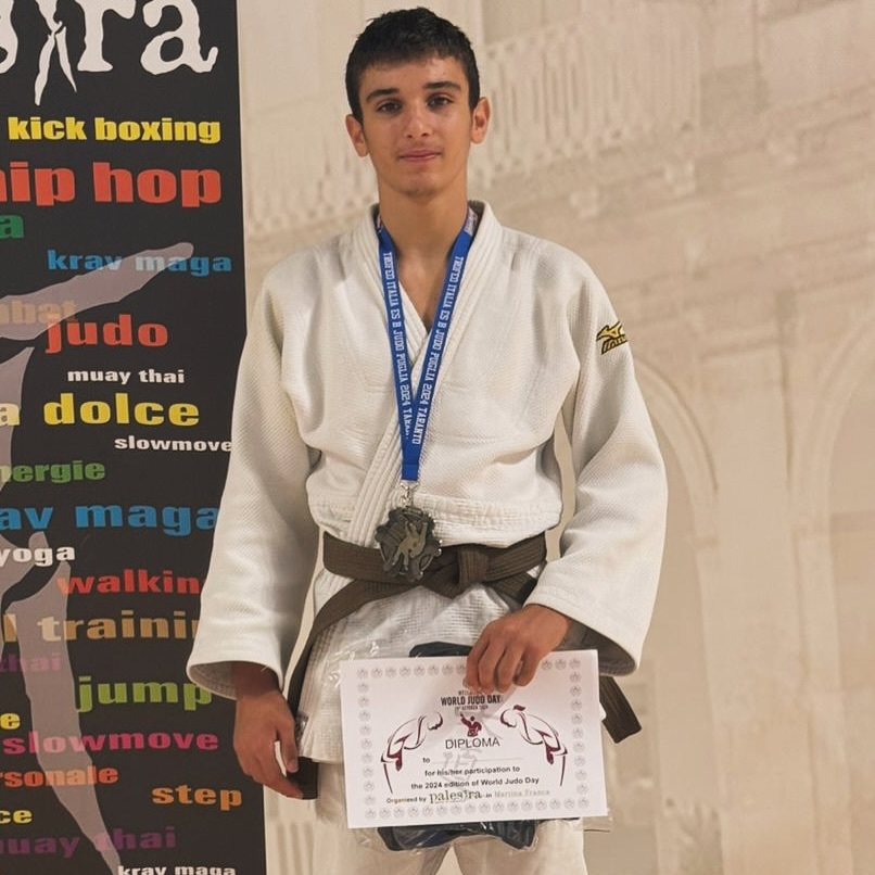 csjroma's tweet photo. Trofeo Italia TARANTO 2024
Nicolò Di Chio - Bronze medal 🥉 https://t.co/xnGX83caq4