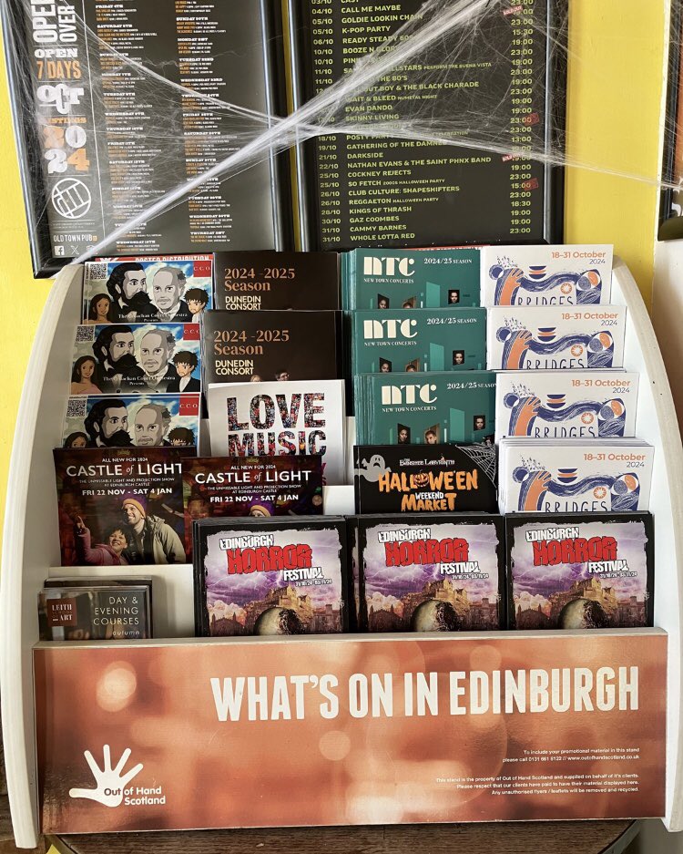 Out of Hand Scotland tweet media