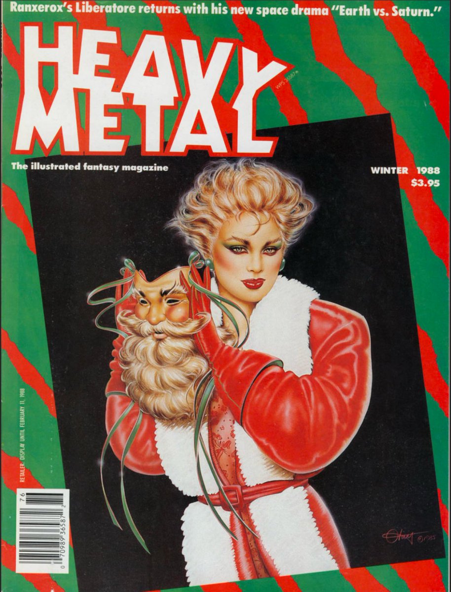 HeavyMetalInk's tweet photo. Heavy Metal is coming back as a quarterly magazine.
Who knows, we may change that back to monthly over time as things kick back into gear. Always quality over quantity from now on.

These are 4 quarterly covers from 1988. 

Which one hits you best? 😏 https://t.co/mmCy5ECLHQ