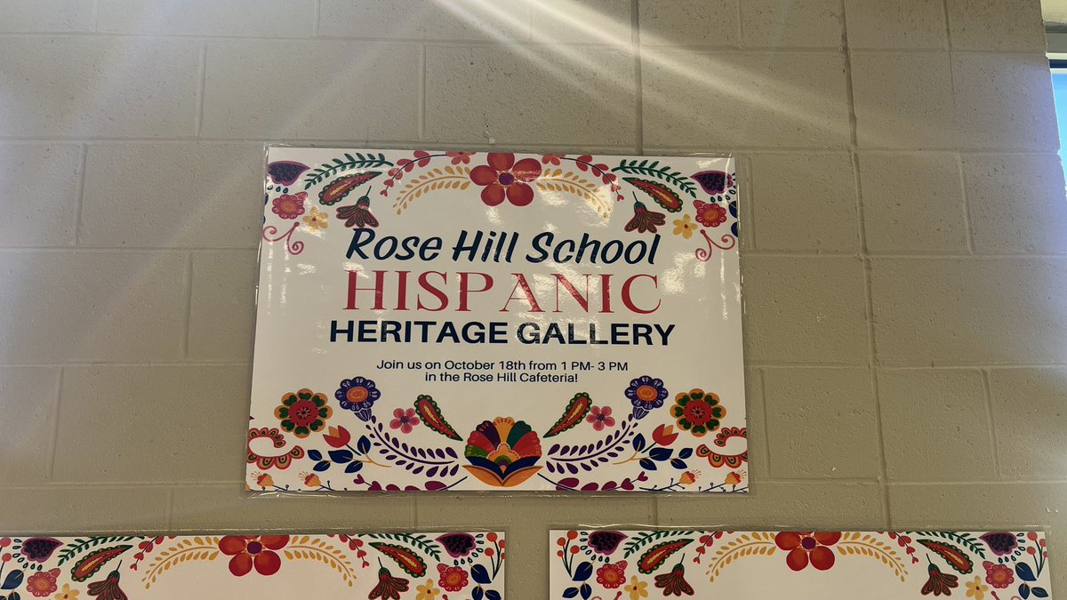 JMCSS ESL (@jmcssesl) on Twitter photo Hispanic Heritage Celebration <a href="/RoseHillRaiders/">Rose Hill Raiders</a> <a href="/EyeonAcademics/">Eyes On Instruction</a> #HispanicHeritageMonth #jmcss Hispanic Heritage Celebration <a href="/RoseHillRaiders/">Rose Hill Raiders</a> <a href="/EyeonAcademics/">Eyes On Instruction</a> #HispanicHeritageMonth #jmcss