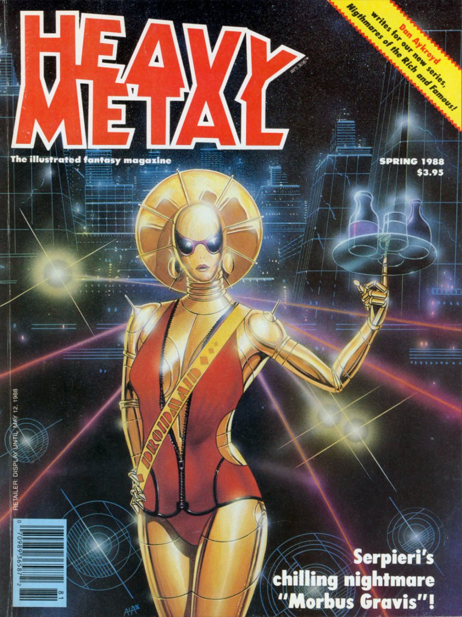 HeavyMetalInk's tweet photo. Heavy Metal is coming back as a quarterly magazine.
Who knows, we may change that back to monthly over time as things kick back into gear. Always quality over quantity from now on.

These are 4 quarterly covers from 1988. 

Which one hits you best? 😏 https://t.co/mmCy5ECLHQ