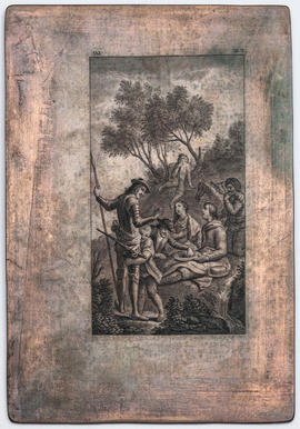 En 1782 la RAE publicó el «Quijote chico», una edición popular de formato más pequeño que la editada en 1780. La colección de láminas calcográficas que se utilizaron para ilustrarlo se conserva en el Archivo de la RAE y ha sido digitalizada recientemente: ow.ly/o7MG50T8uG8.