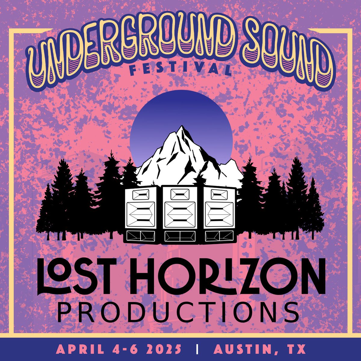 USFESTIVALATX's tweet photo. We’re stoked that Lost Horizons will be providing sound for our River Stage! 
Known for top-tier sound at festivals like Shambhala, Infrasound, &amp; many more - the Lost Horizon team is coming down from Denver to provide their expertise &amp; crisp, crystal-clear audio to our event. 🔥 https://t.co/7xQojod2Kv