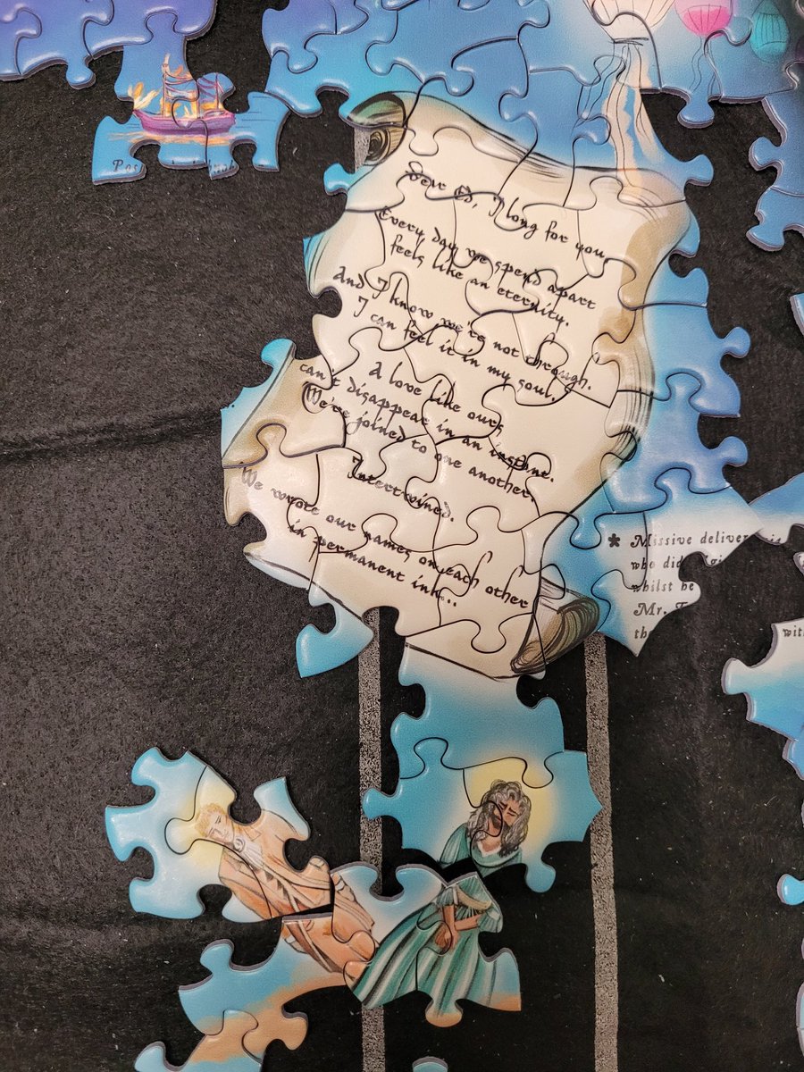 HellkatDeeDee's tweet photo. Working on my OFMD puzzle 🥰 https://t.co/nFeetOn76z