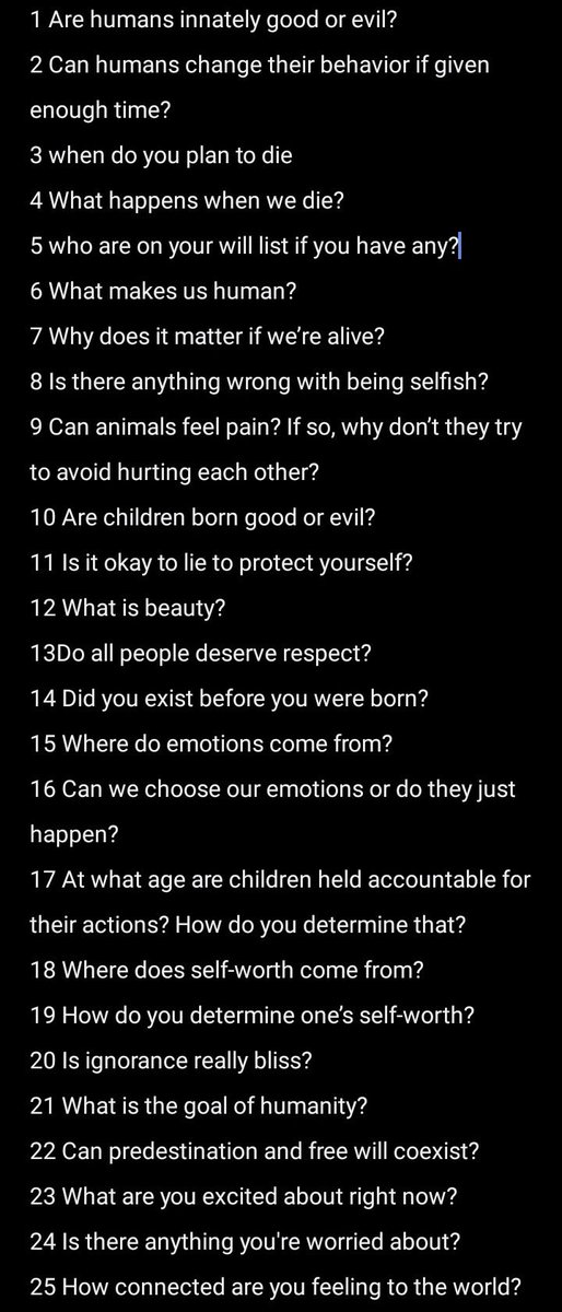 stfukhaleeed's tweet photo. This is a list of things you can ask a girl aside "WYD" https://t.co/nQcZQMkIqa