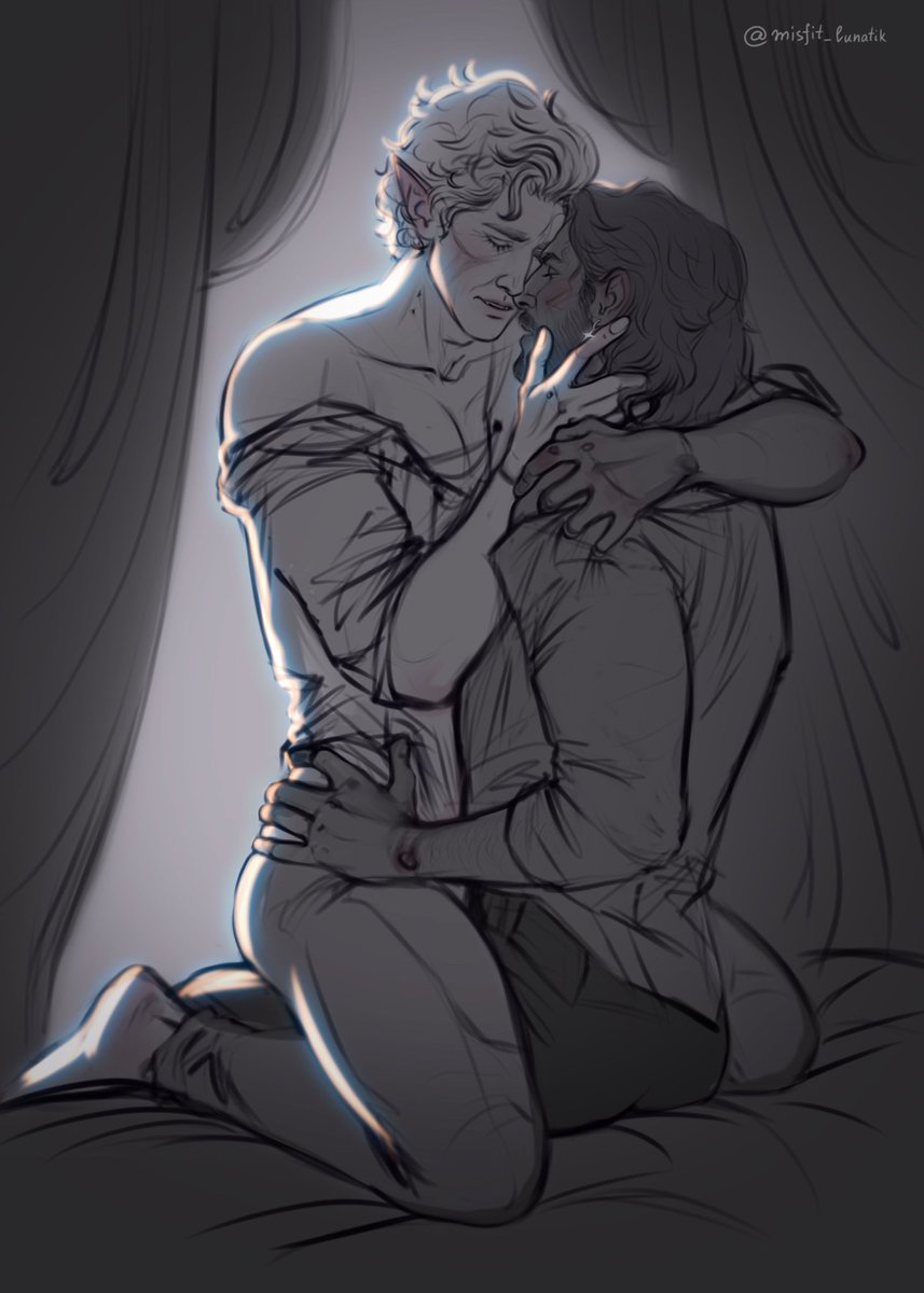 Soft touch of the lovers 💕
#bloodweave